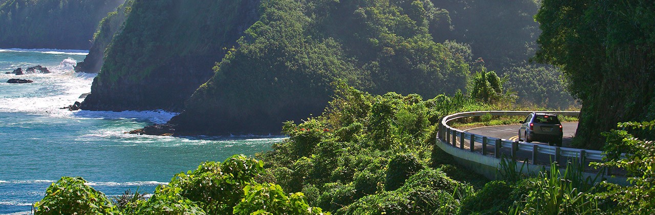 The Hana Highway on Maui